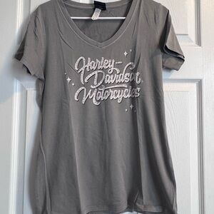Harley-Davidson Women's Gray Tee